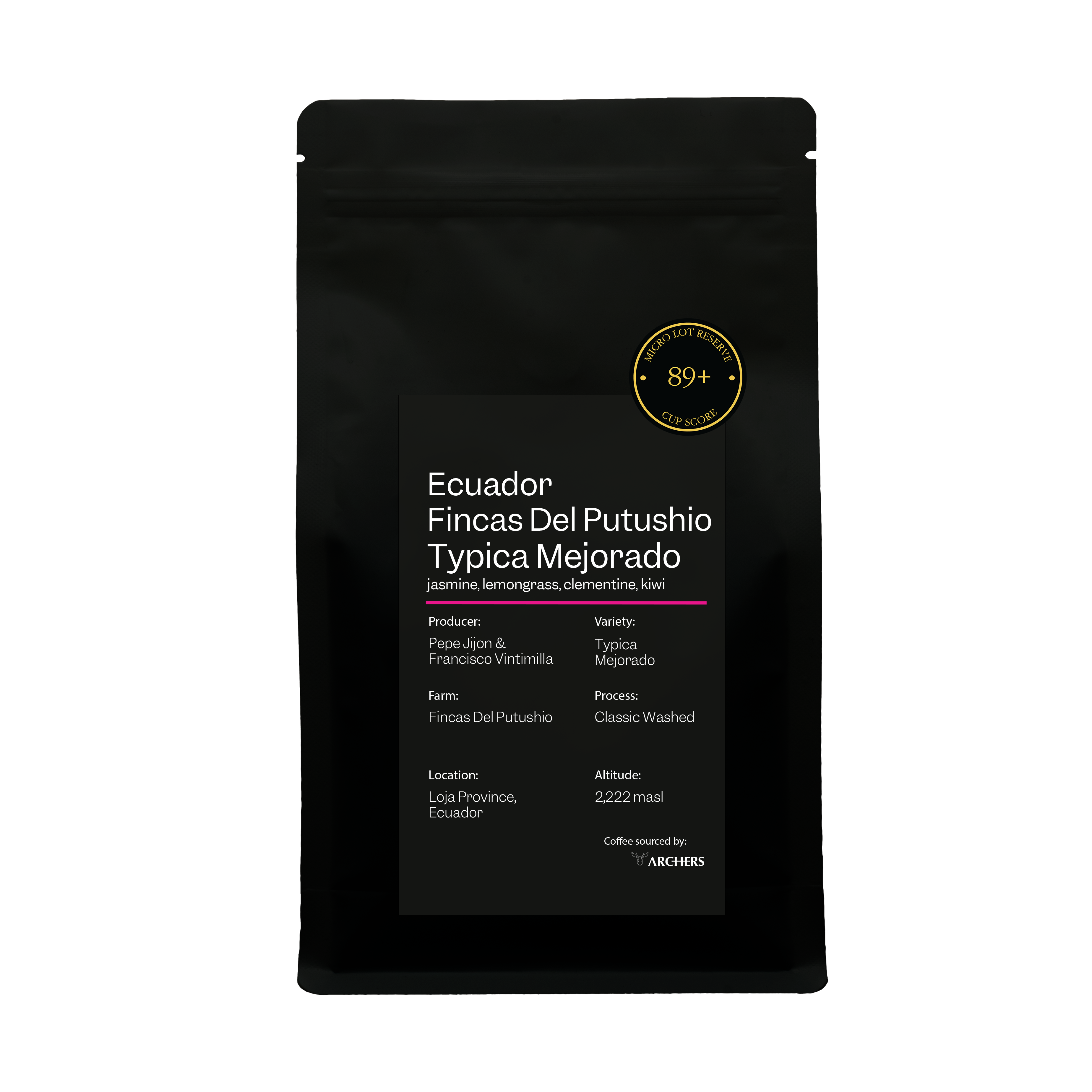 Fincas Del Putushio, Typica Mejorado from Archers Coffee