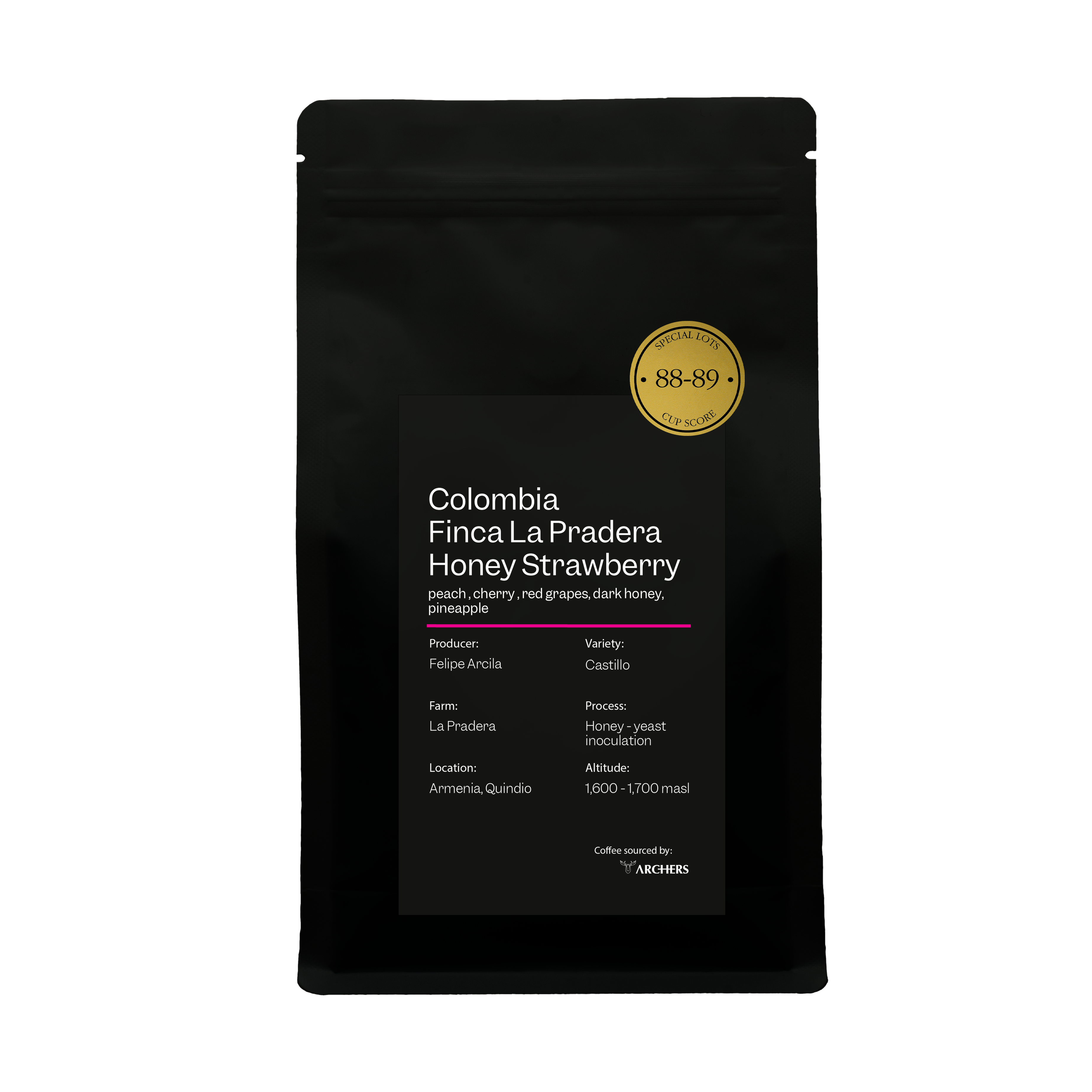 Colombia - Finca La Pradera Honey Strawberry from Archers Coffee
