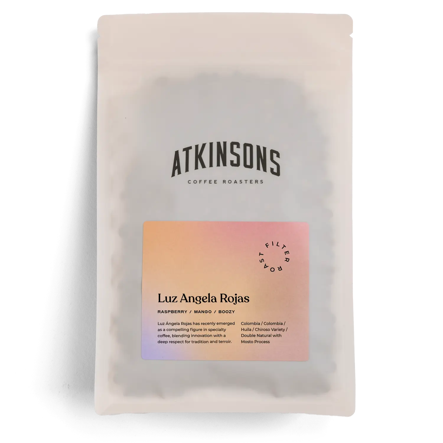 Luz Angela Rojas from Atkinson's Coffee Roasters