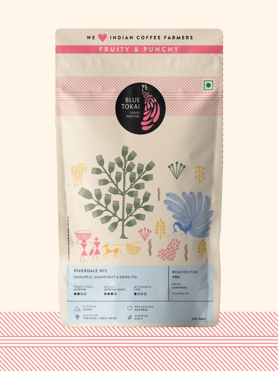 Riverdale Estate N72 from Blue Tokai Coffee Roasters