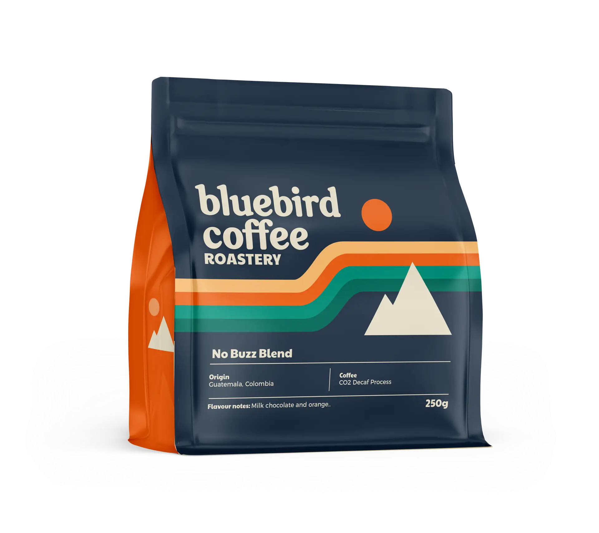 No Buzz Decaf Blend from Bluebird Coffee Roastery