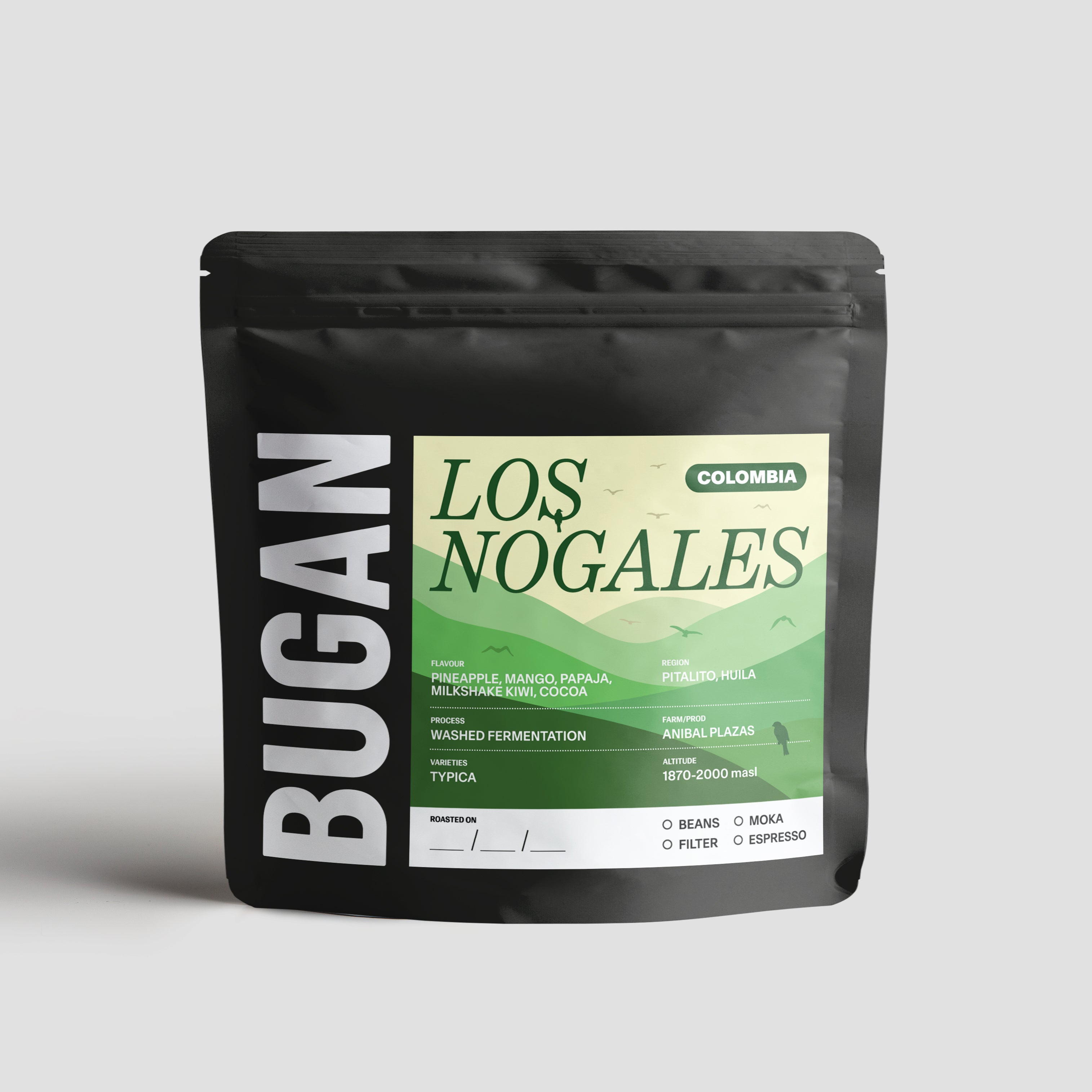 LOS NOGALES – COLOMBIA – COMPETITION LOTS from Bugan Coffee Lab