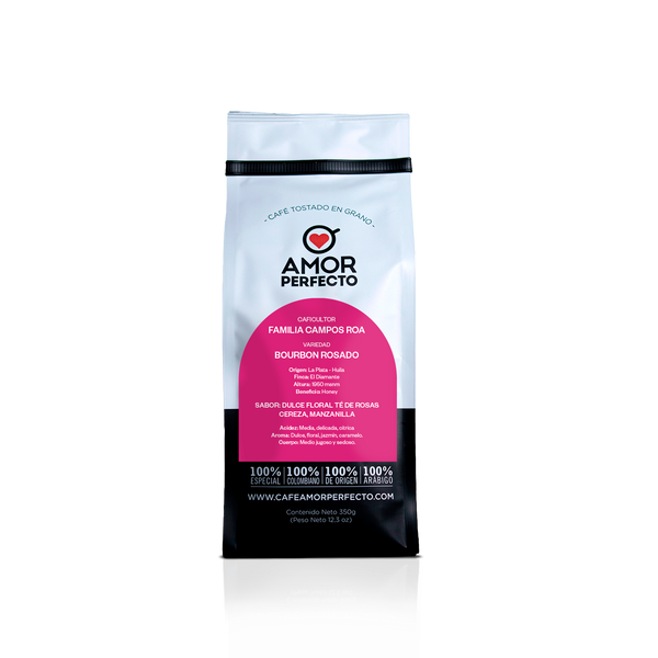 Familia Campos Roa - Pink Bourbon Honey from Café Amor Perfecto