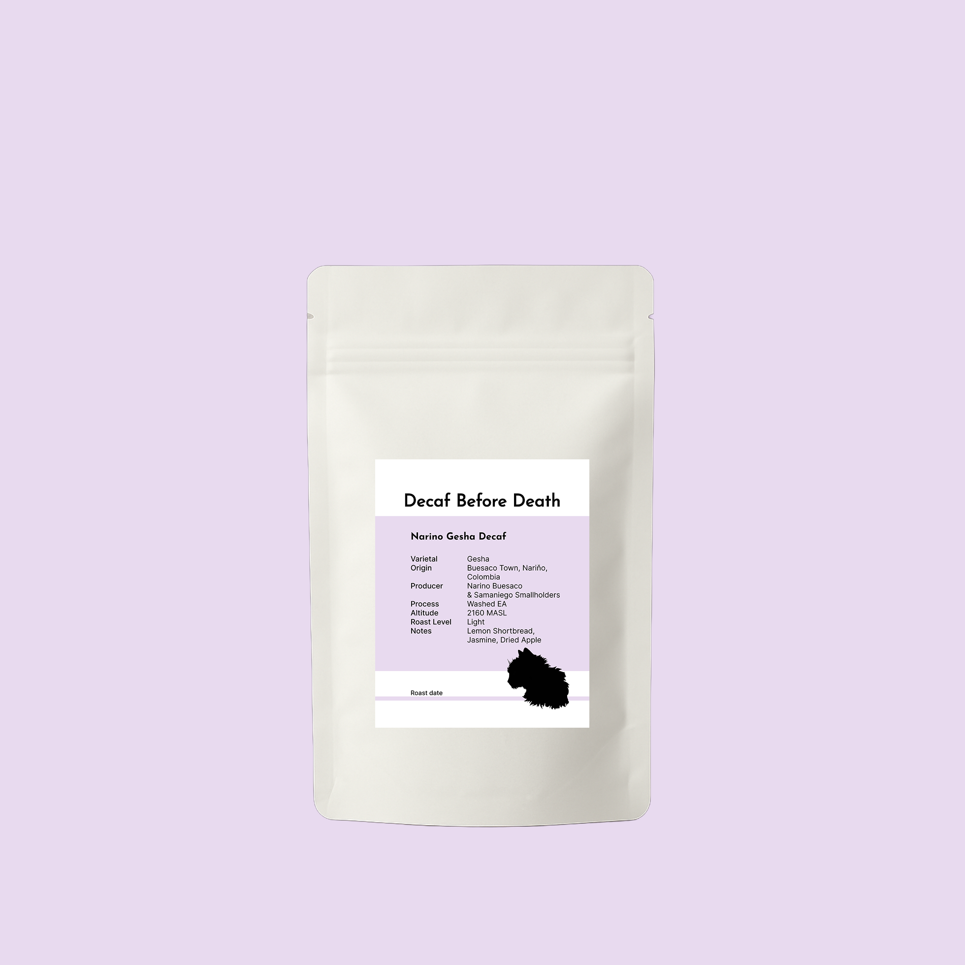Decaf Before Death - Narino Gesha Decaf (100g) from Decaf Before Death