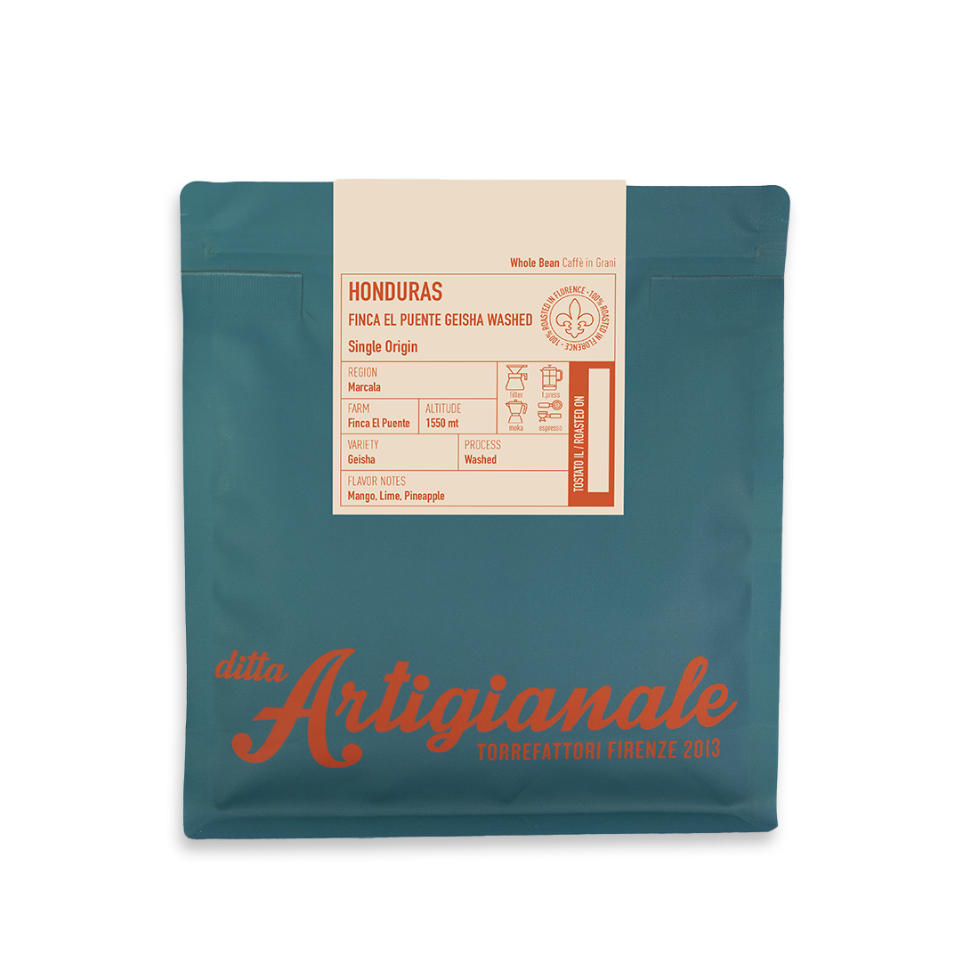 Honduras Finca El Puente Geisha Washed from Ditta Artigianale