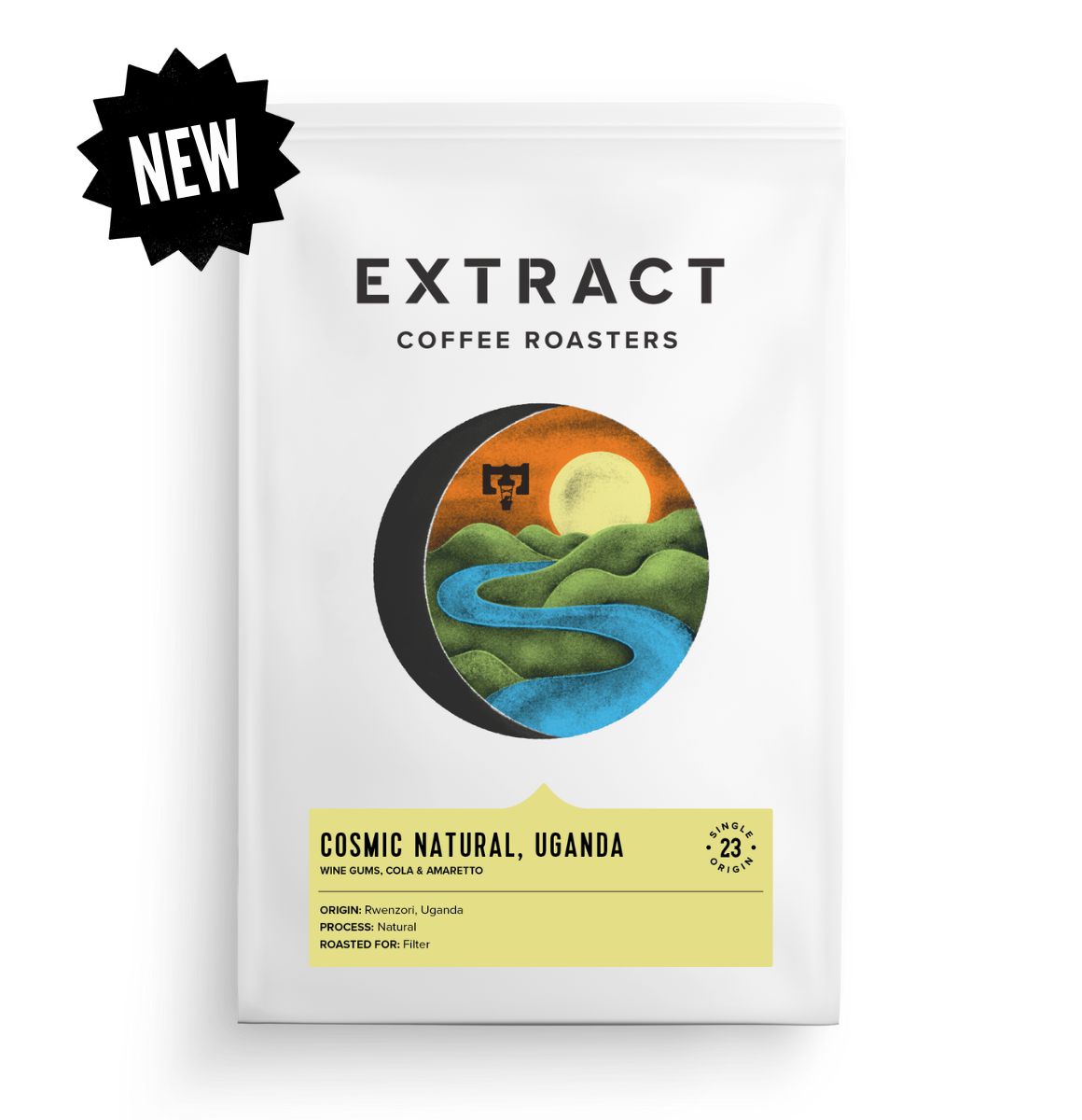 Cosmic Natural Filter from Extract Coffee Roasters