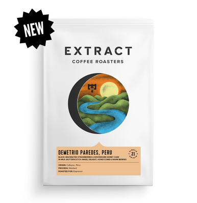 Demetrio Paredes Espresso from Extract Coffee Roasters