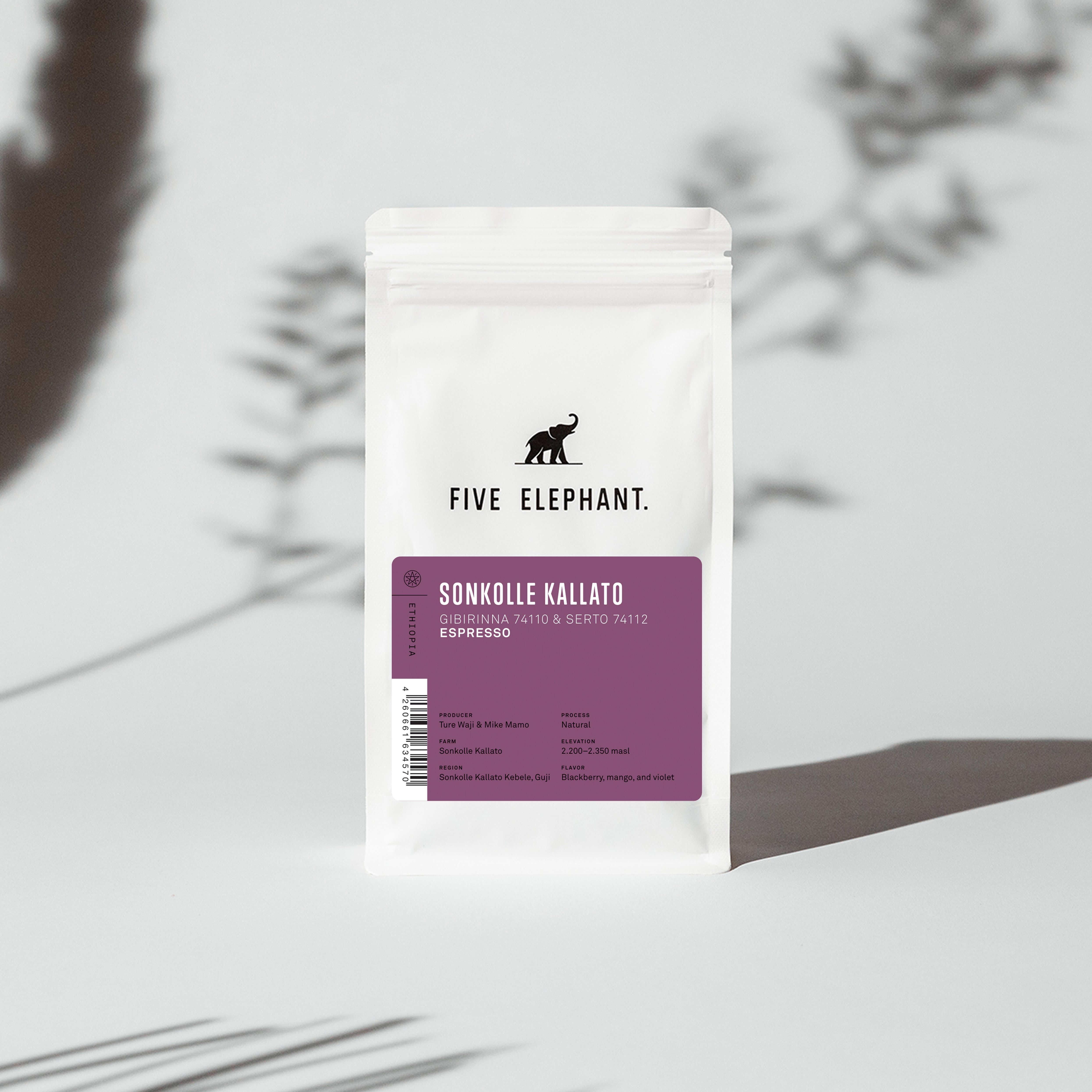 ETHIOPIA Sonkolle Kallato – Espresso from Five Elephant