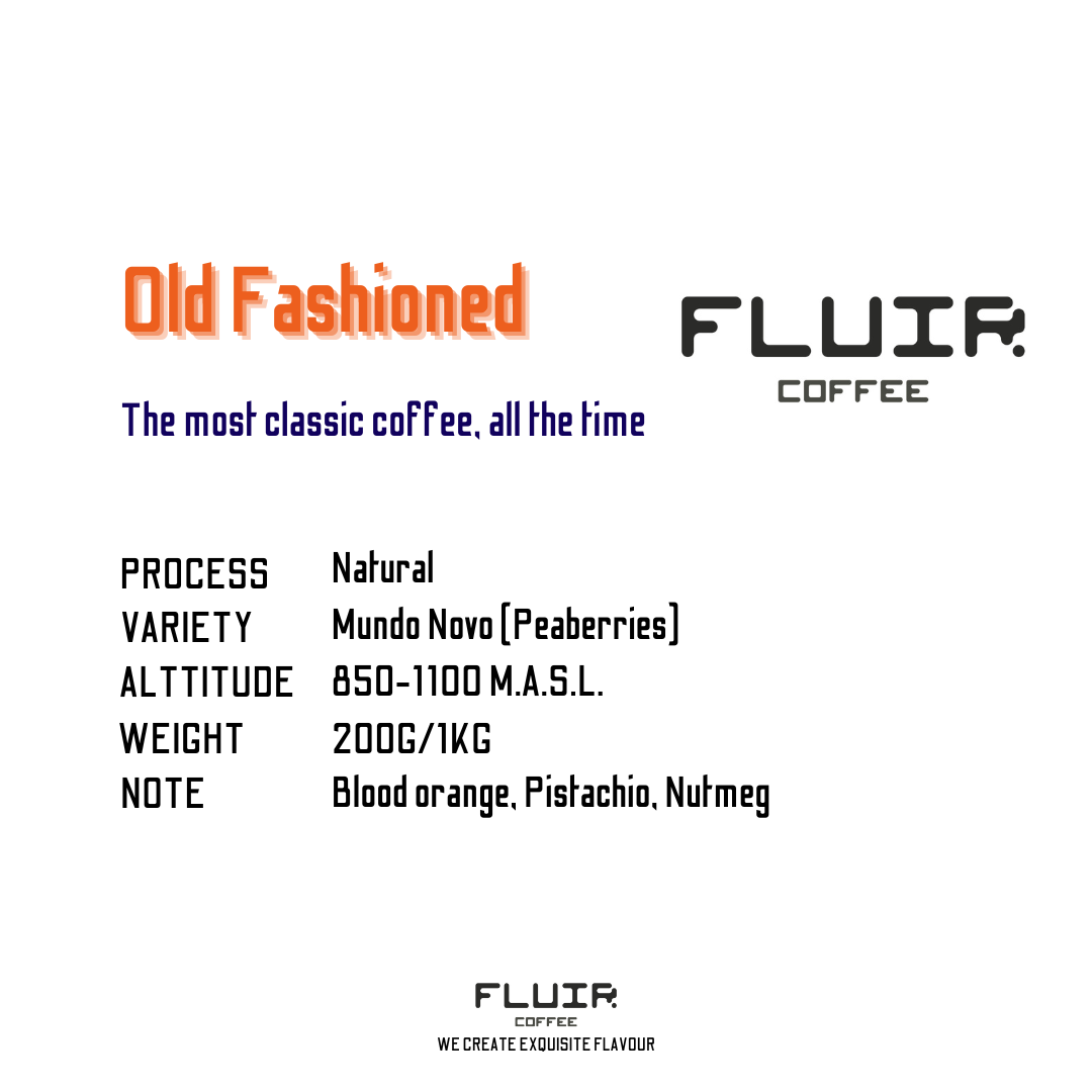 Old Fashioned from Fluir Coffee