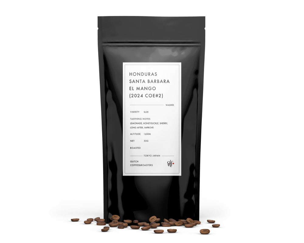 Honduras Santa Barbara El Mango "2024 COE No.2" from Glitch Coffee & Roasters
