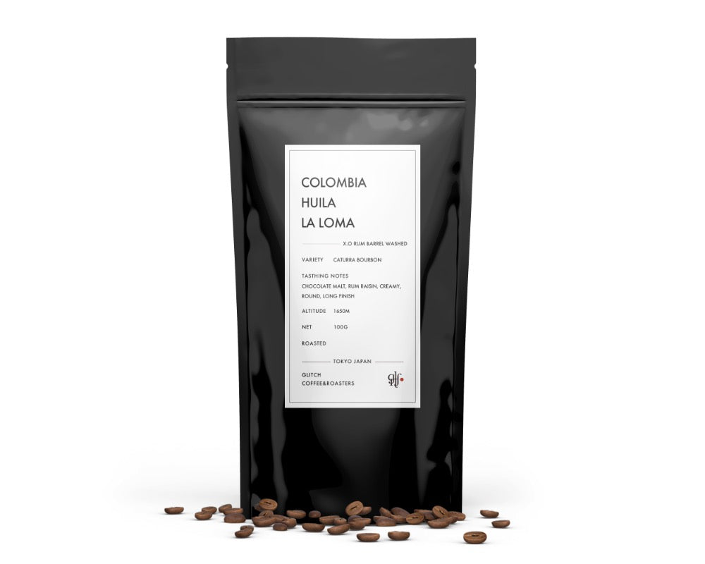 Colombia La Loma X.O Rum Barrel Washed from Glitch Coffee & Roasters