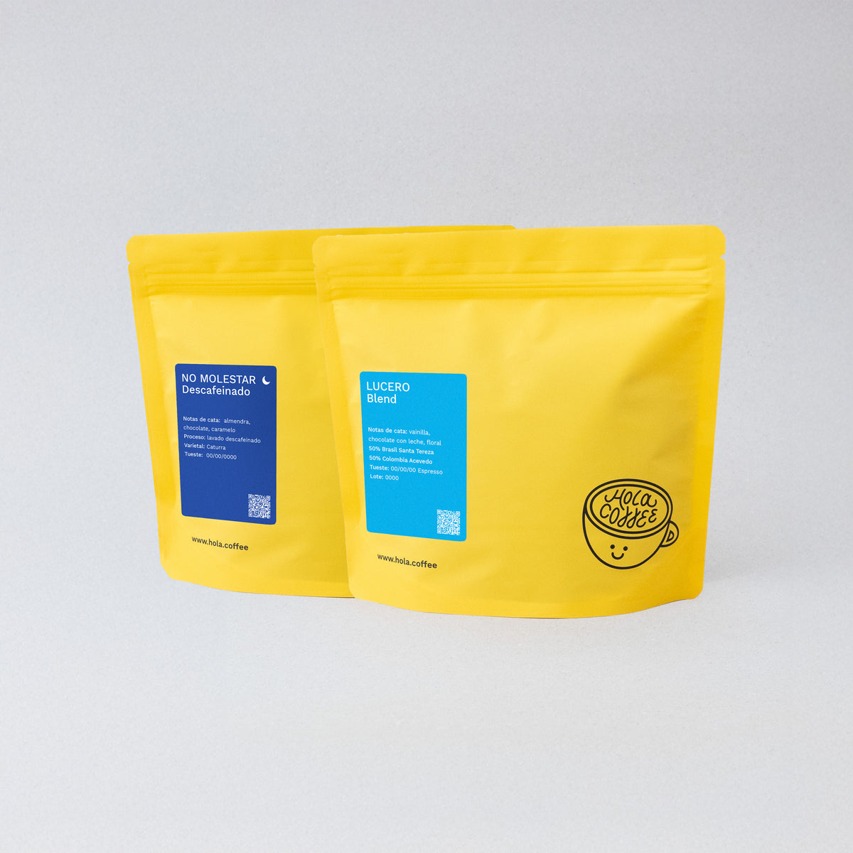 ON/OFF pack - Lucero Blend & Do Not Disturb decaf from Hola Coffee Roasters