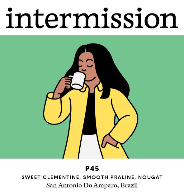 P45 from Intermission Coffee