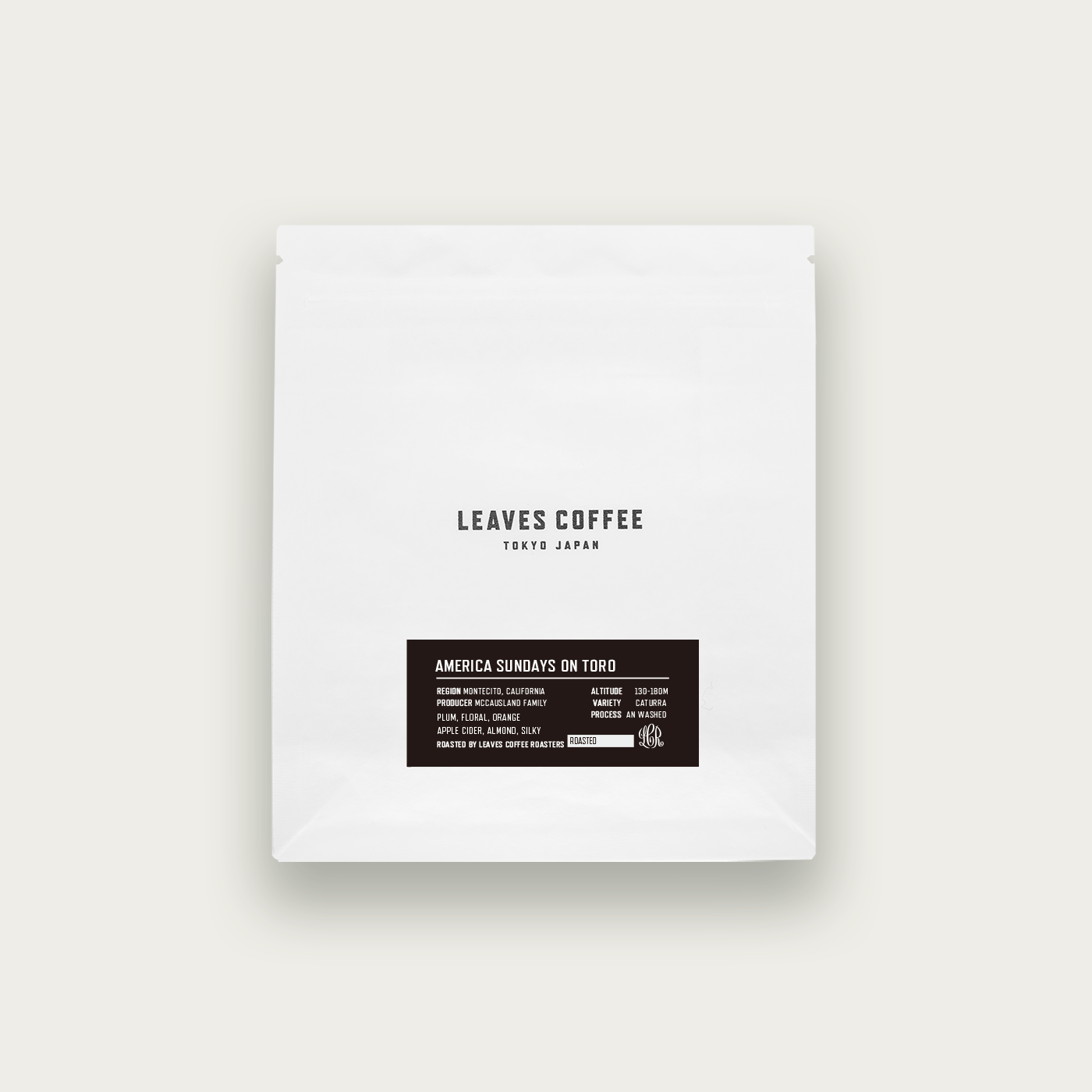 America Sundays on Toro Caturra from Leaves Coffee Roasters