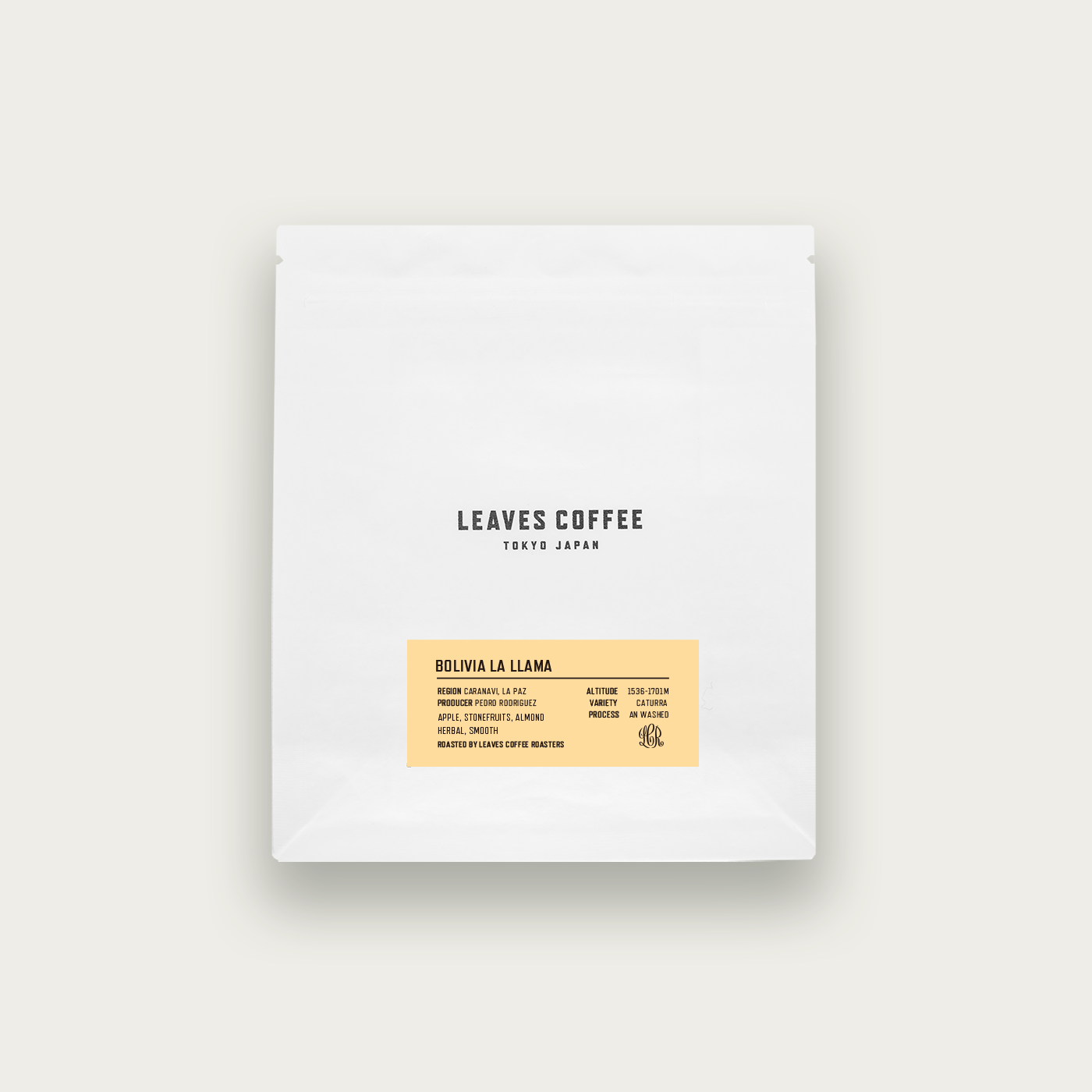 Bolivia La Llama from Leaves Coffee Roasters