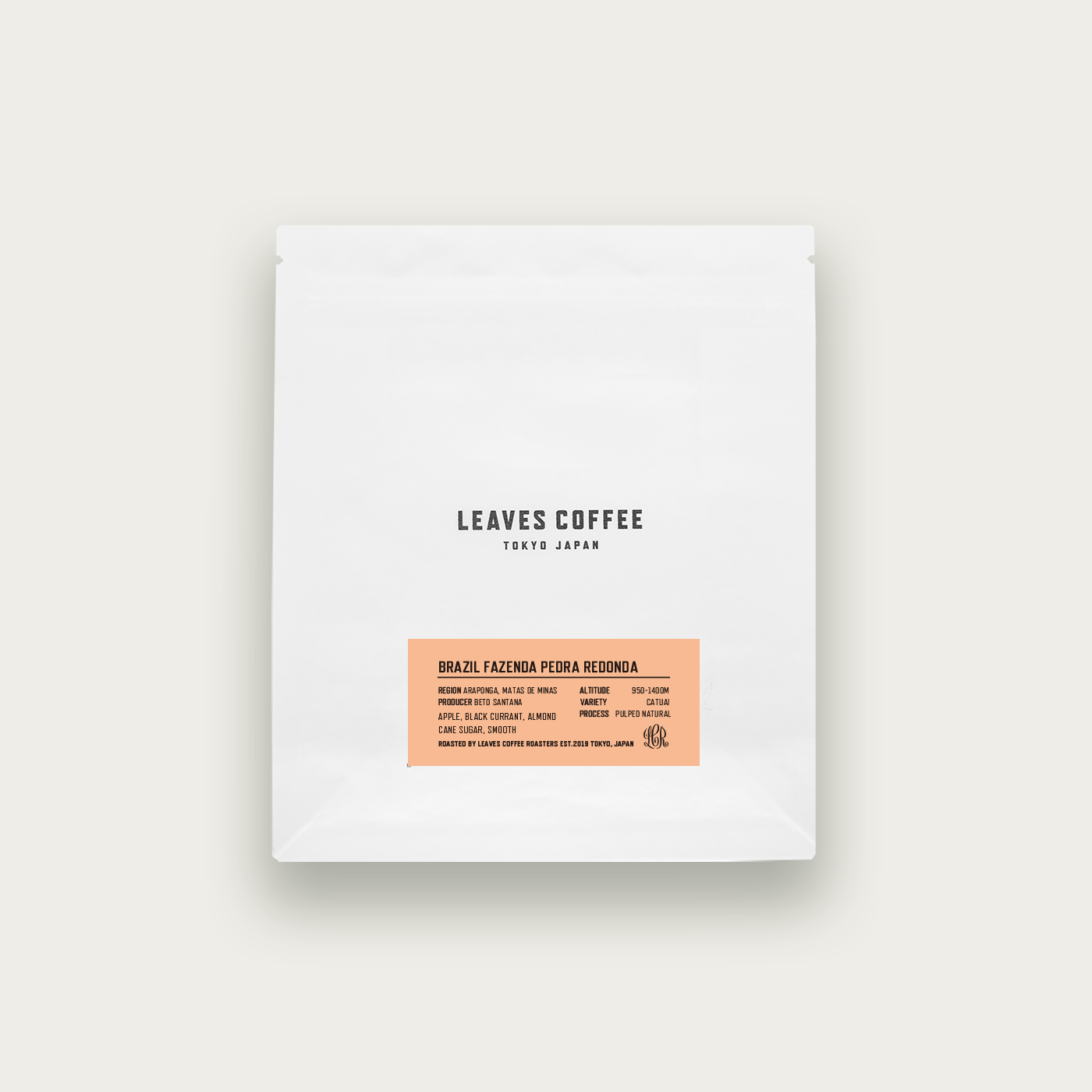 Brazil Fazenda Pedro Redonda from Leaves Coffee Roasters