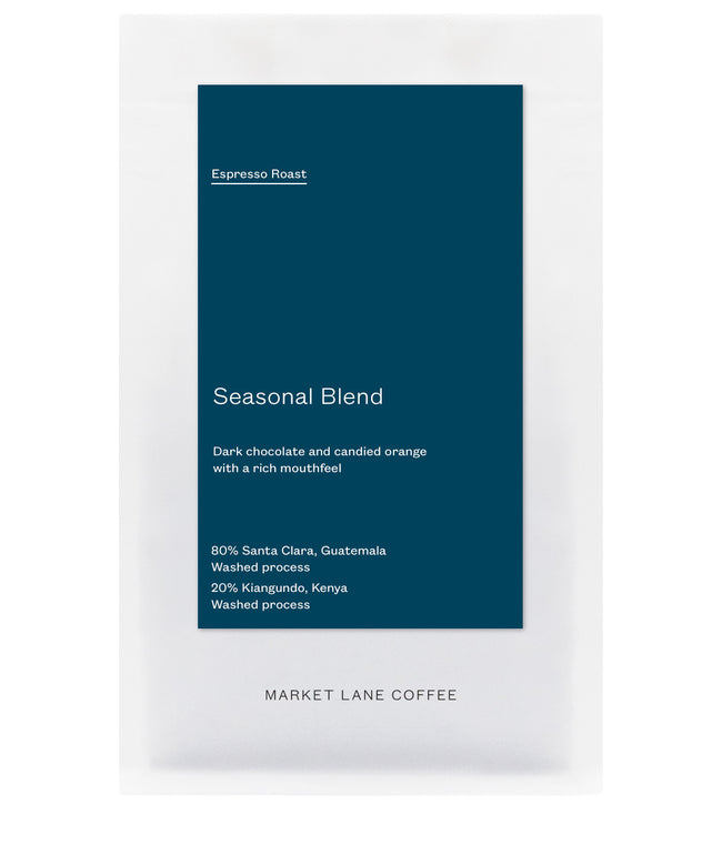 Seasonal Blend from Market Lane Coffee
