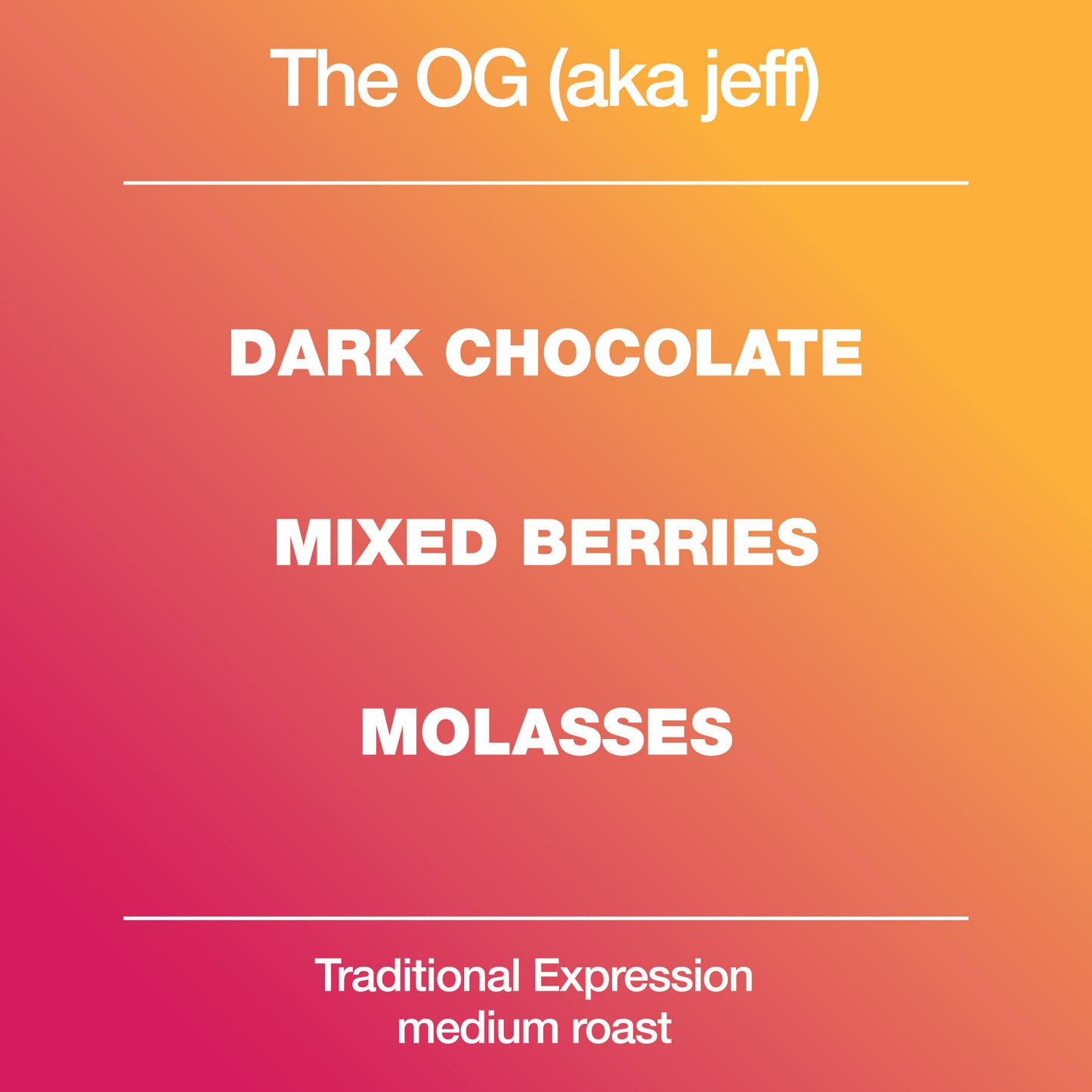 The OG (aka Jeff) from Modcup Coffee