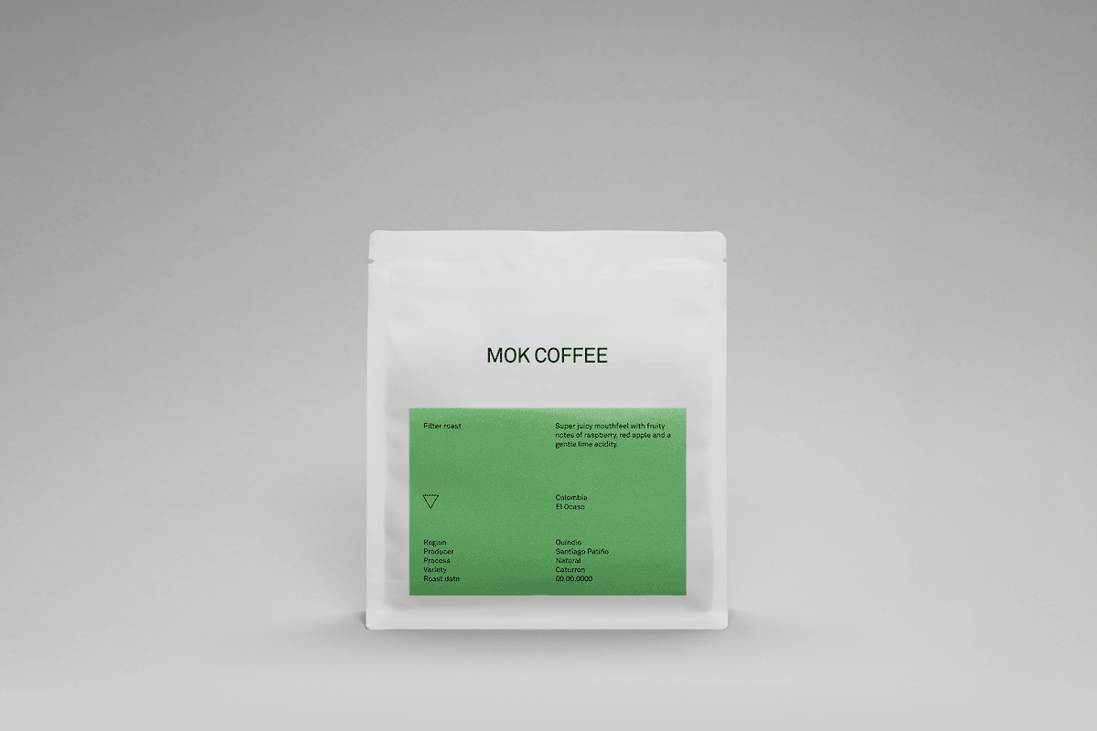 Colombia, El Ocaso, Natural from MOK Coffee