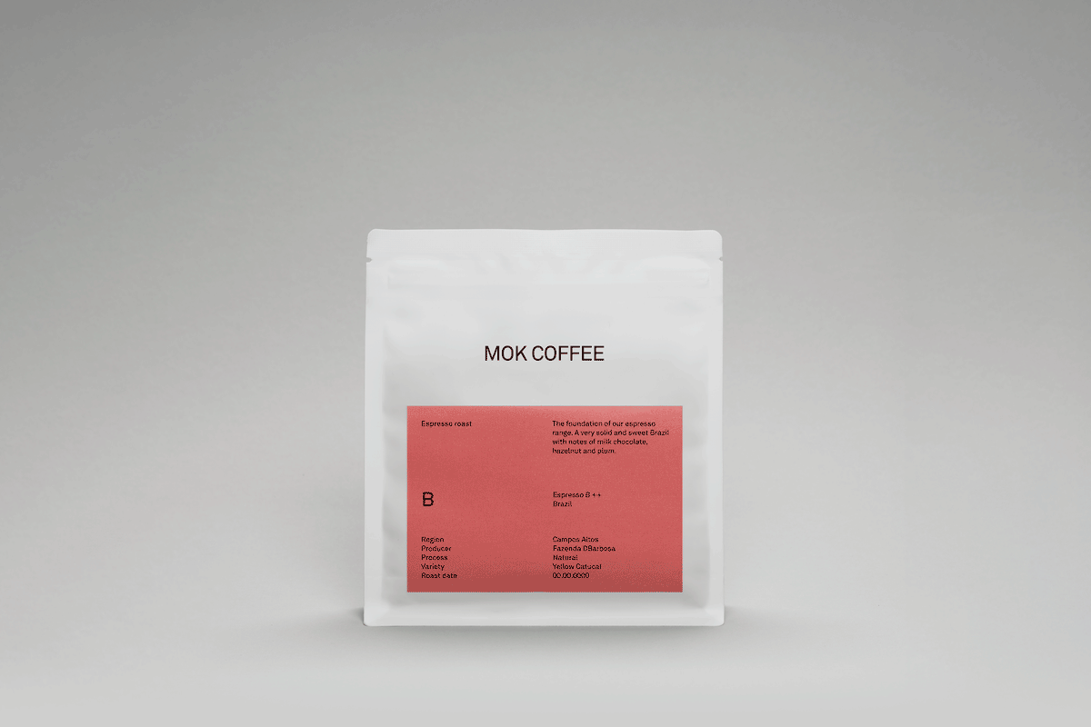Espresso B ++ from MOK Coffee