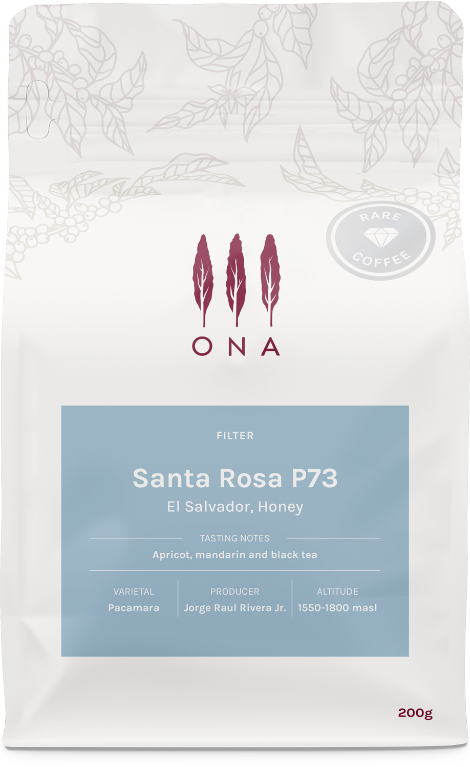 Finca Santa Rosa P73, El Salvador, Honey from Ona Coffee