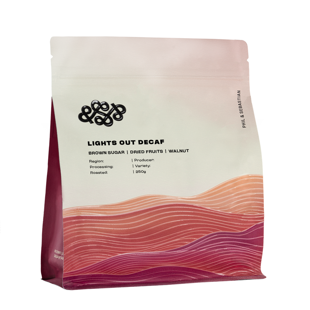 Lights Out Decaf from Phil & Sebastian Coffee Roasters