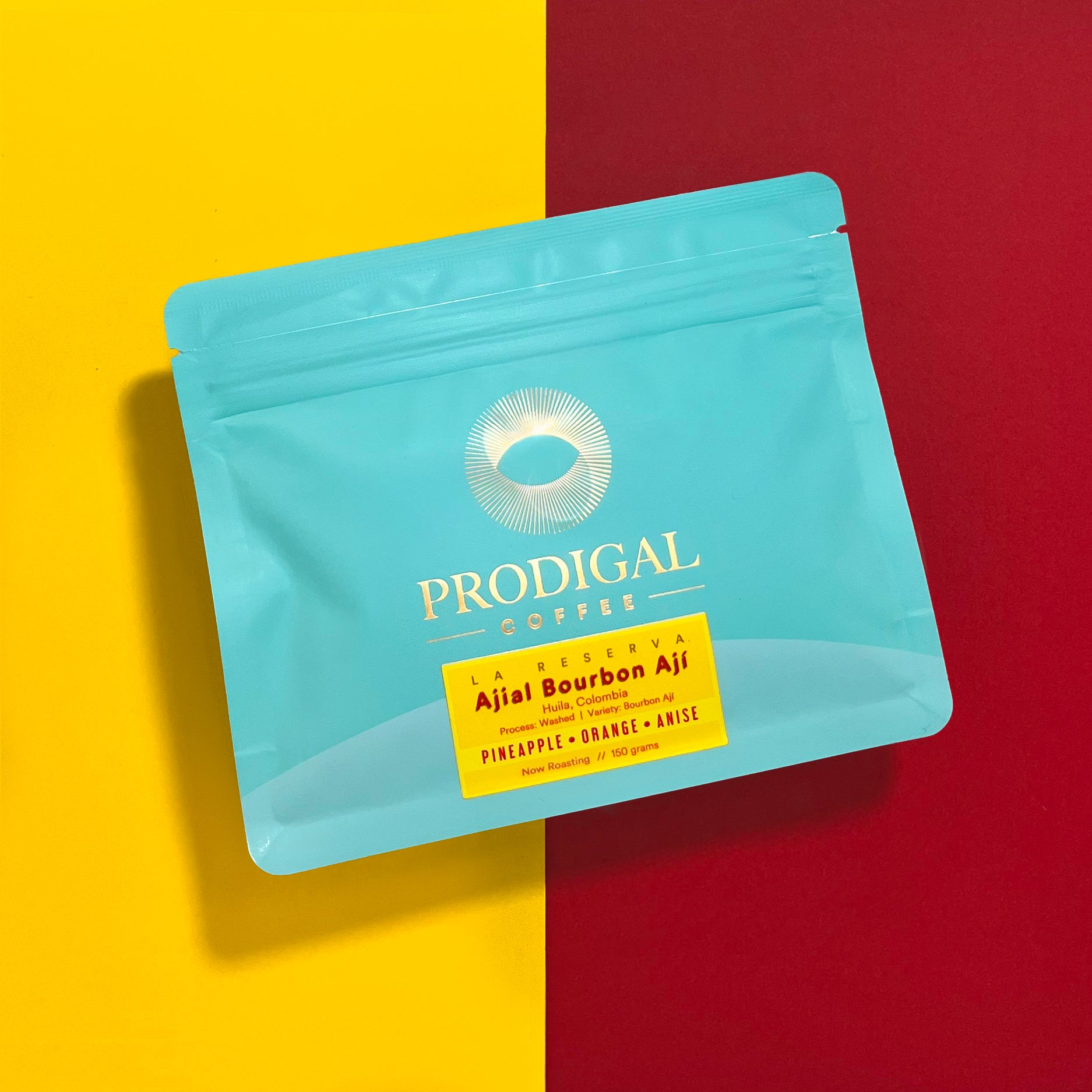 La Reserva Ajial Bourbon Ají from Prodigal Coffee