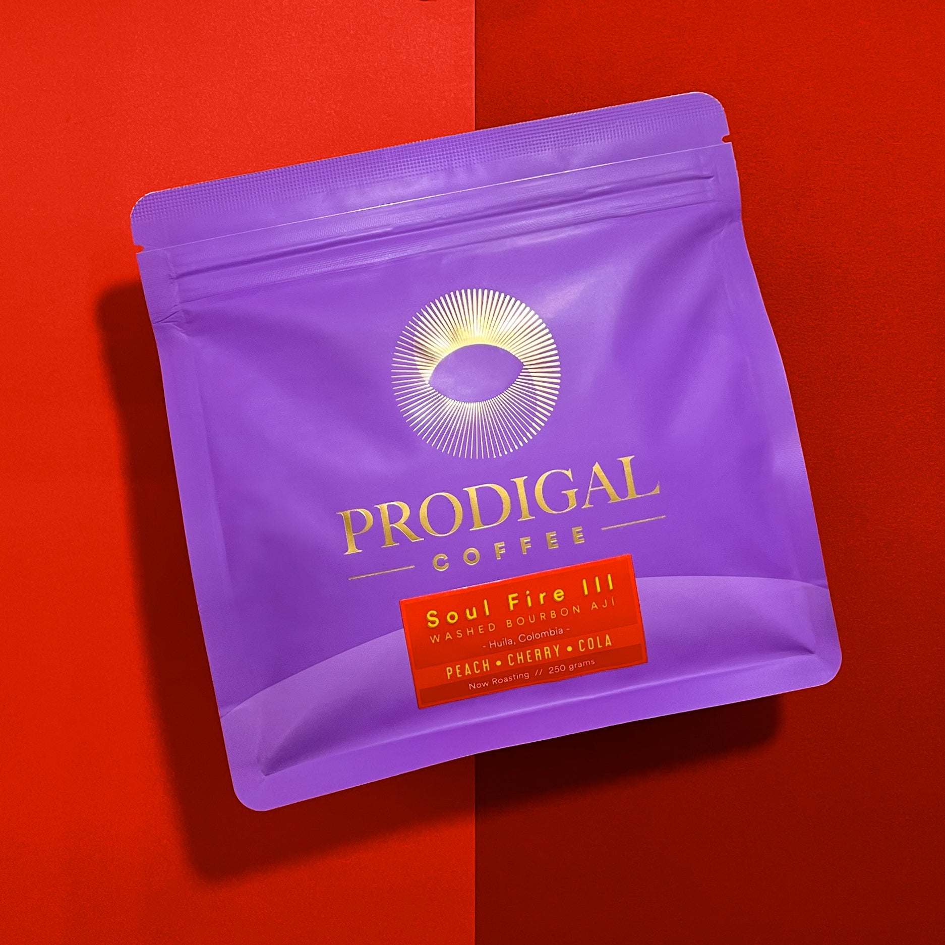 Soul Fire Bourbon Ají III - Colombia, washed from Prodigal Coffee