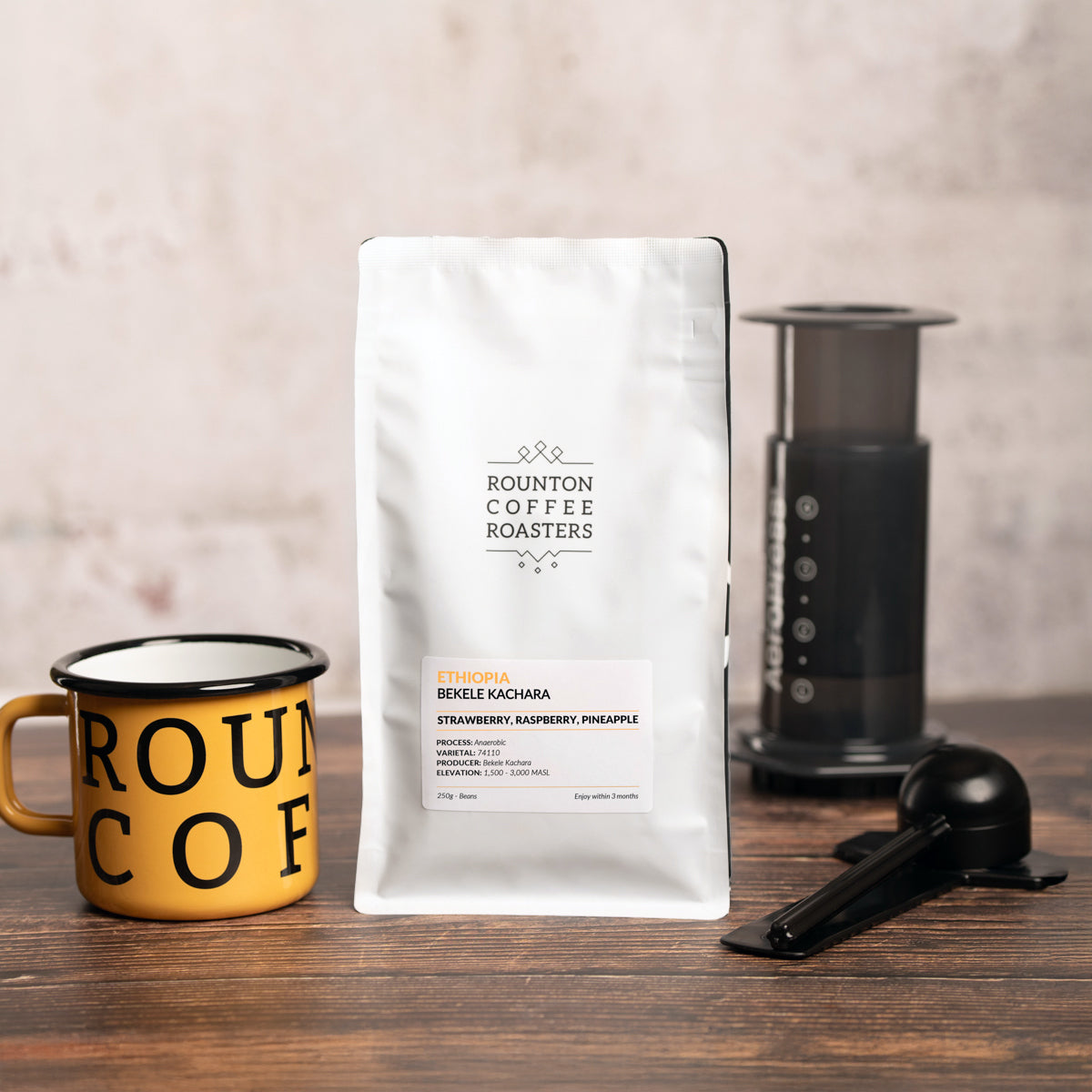 Bekele Kachara from Rounton Coffee Roasters