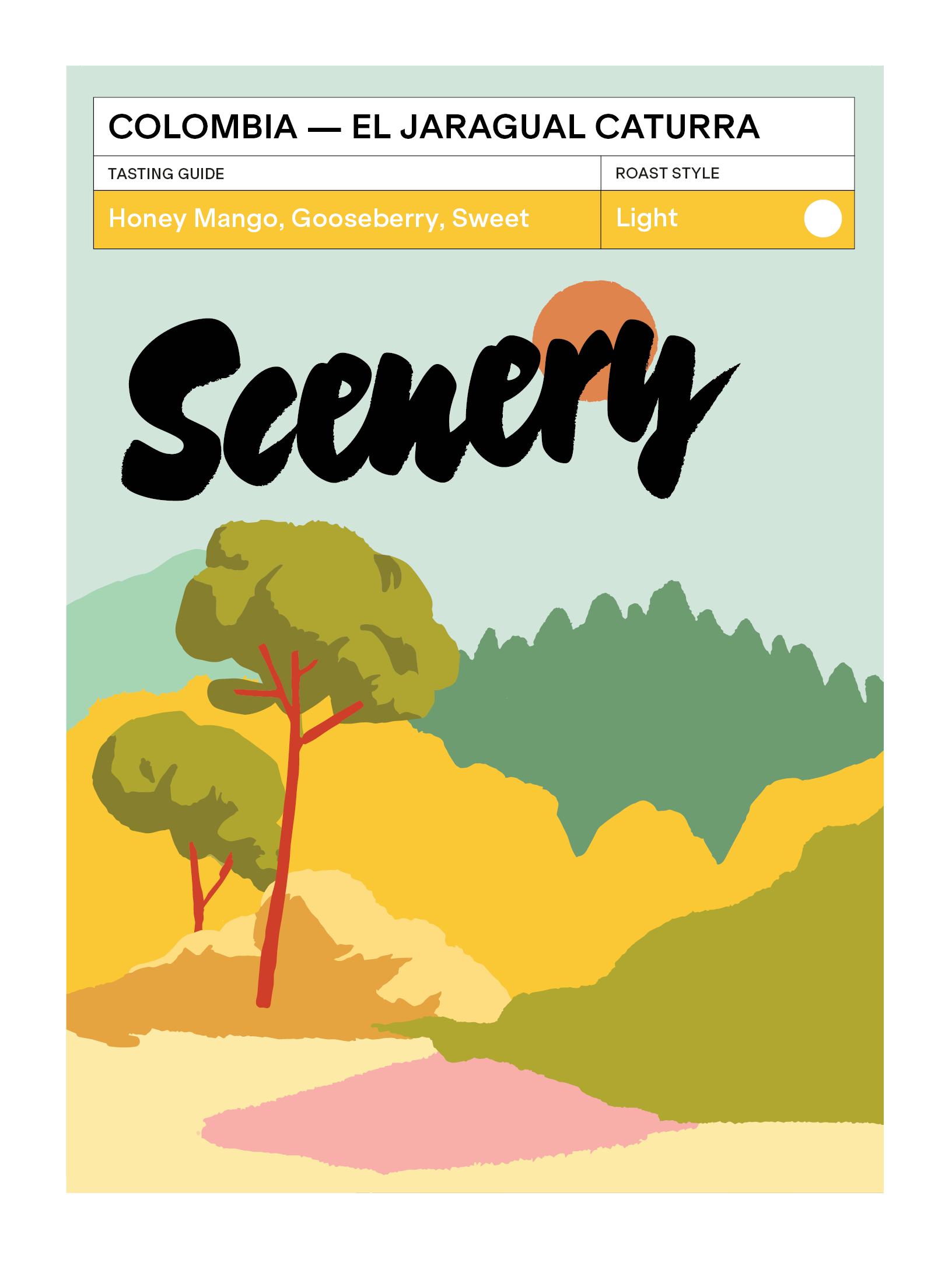 Colombia - El Jaragual Caturra [25/26] from Scenery Coffee