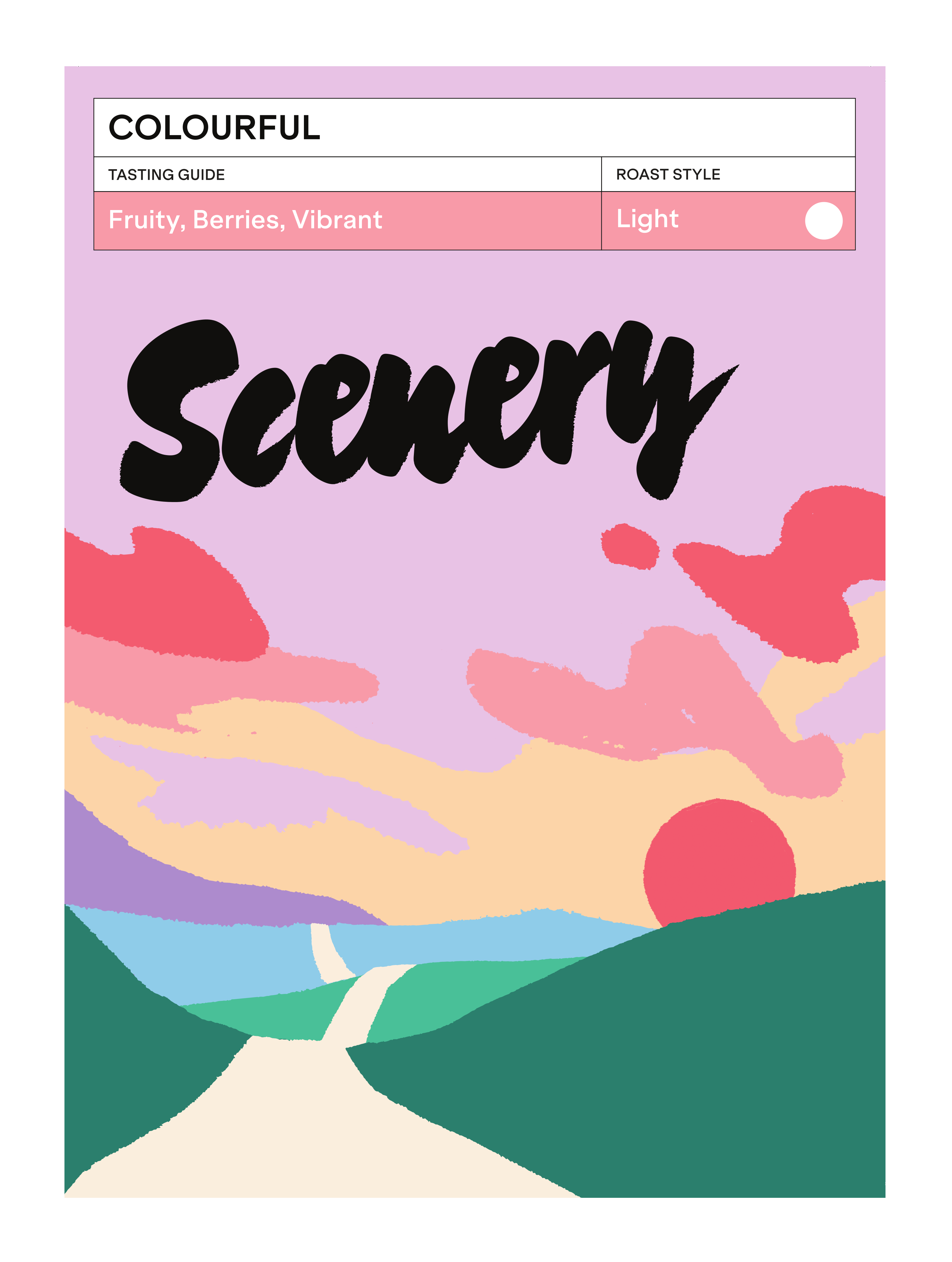 Colourful from Scenery Coffee