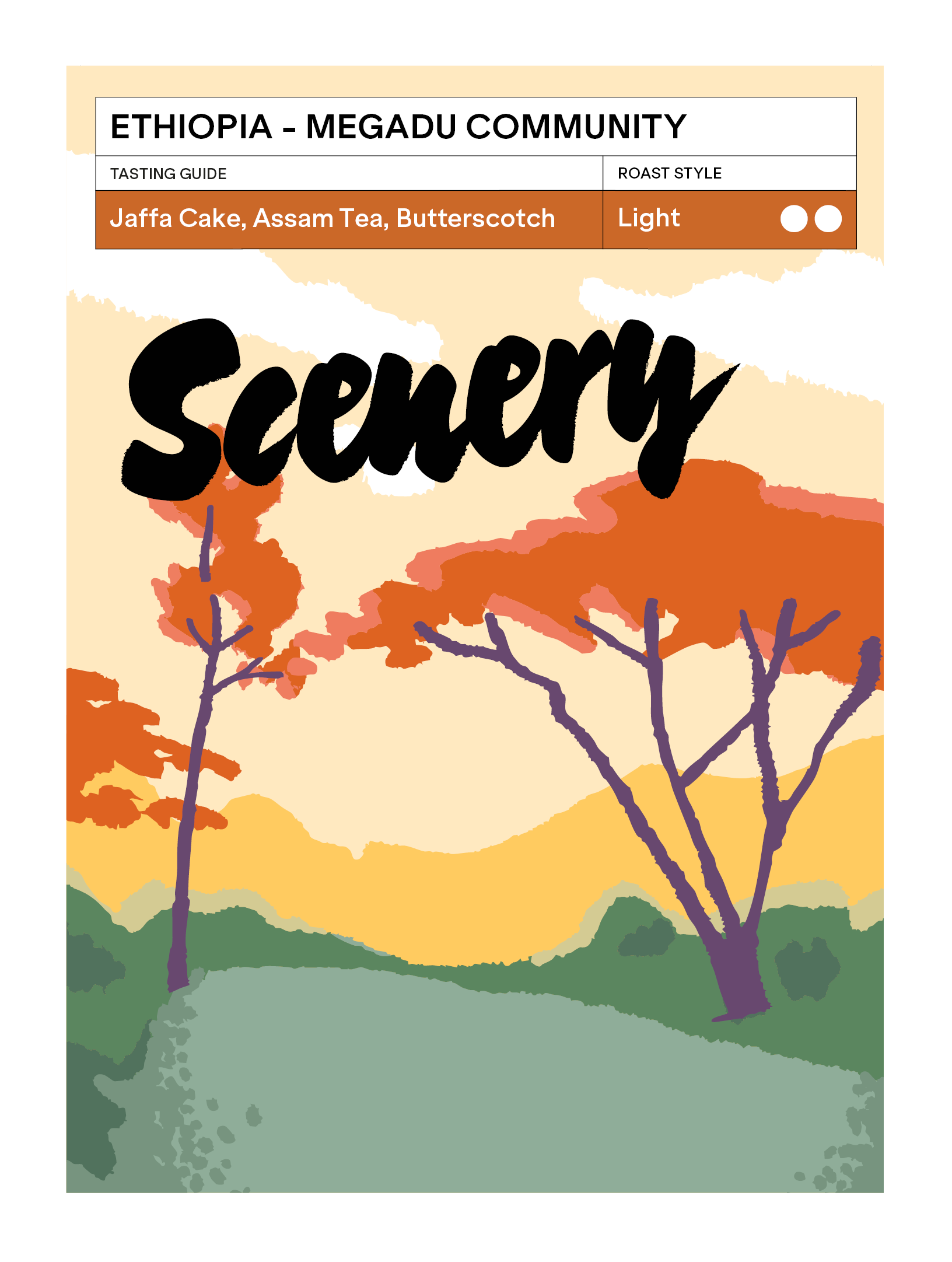 Ethiopia - Megadu Community Natural from Scenery Coffee