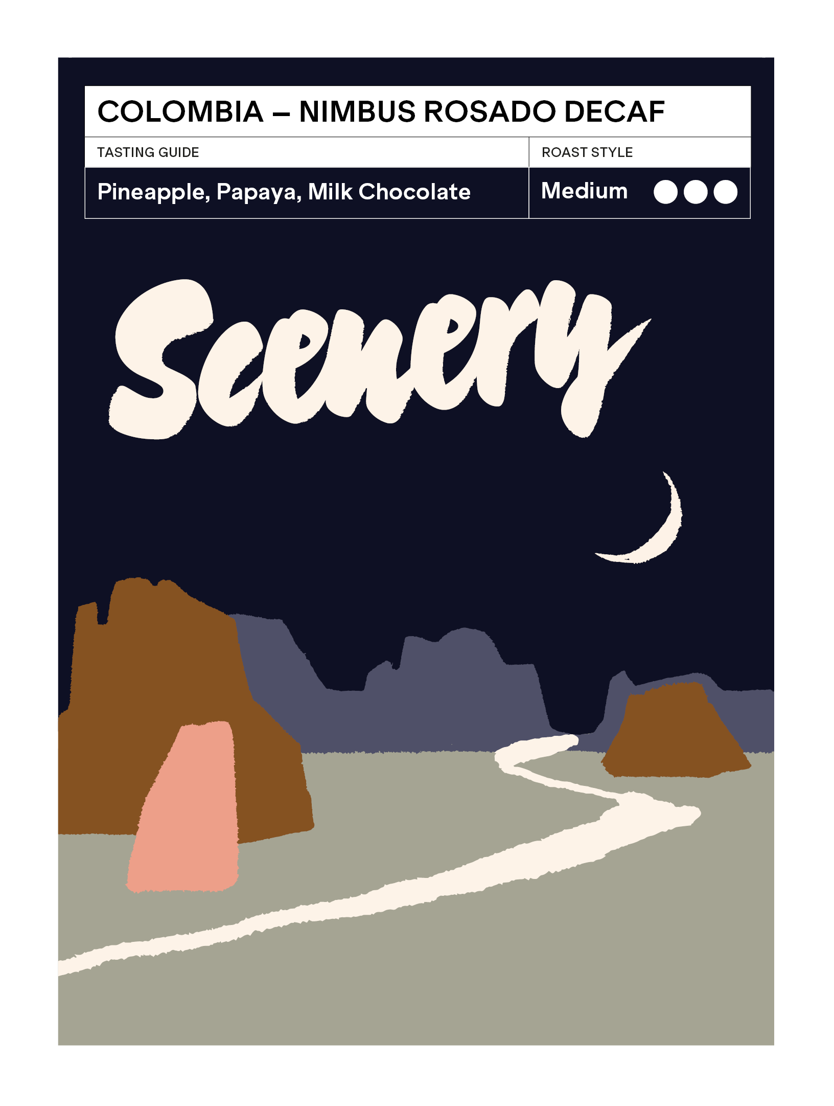 Nimbus Rosado Decaf from Scenery Coffee