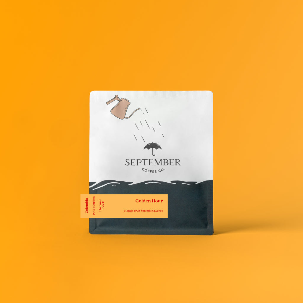 Golden Hour - Diego Bermudez Pink Bourbon from September Coffee Company