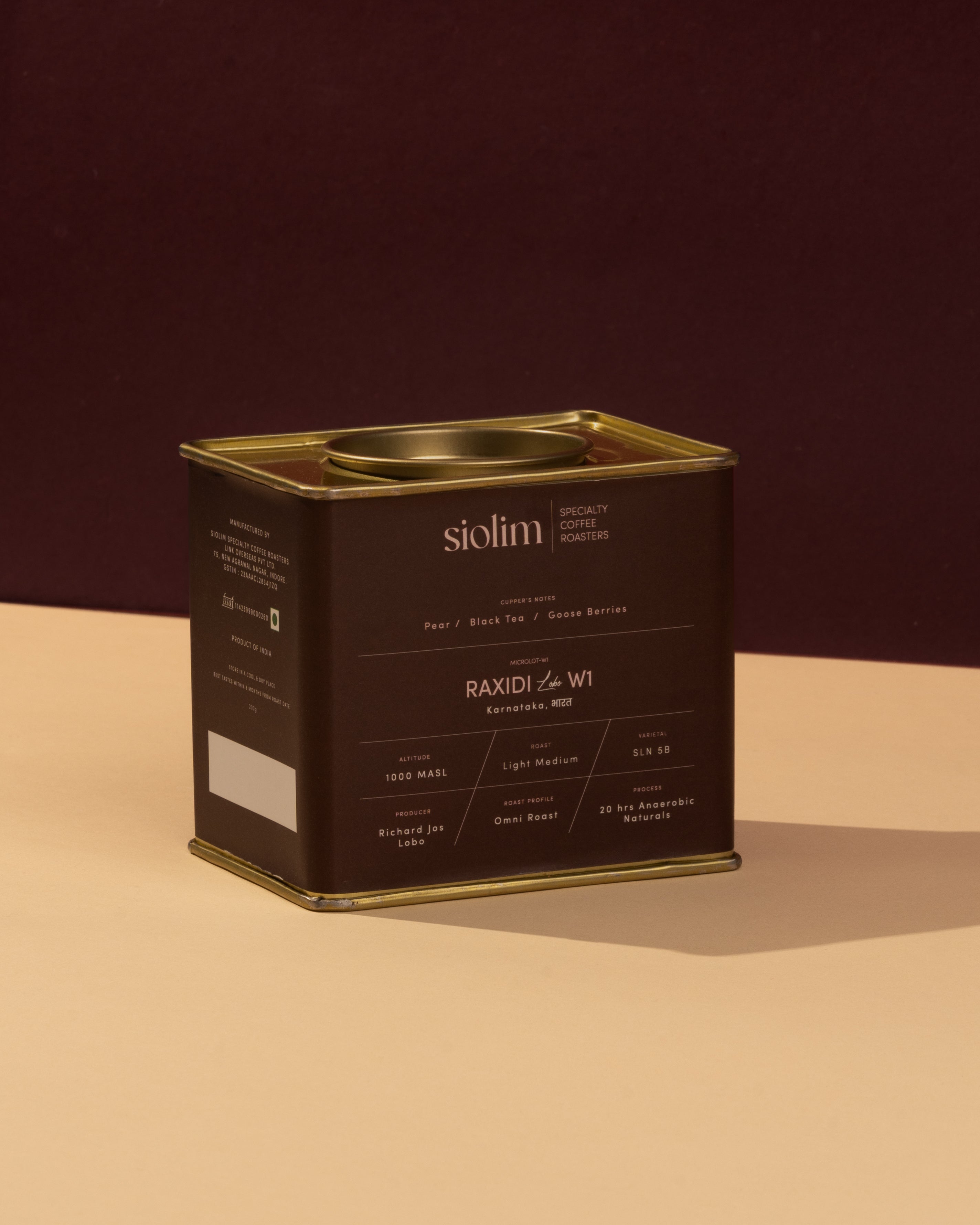 Raxidi Lobo's W1 Natural from Siolim Coffee