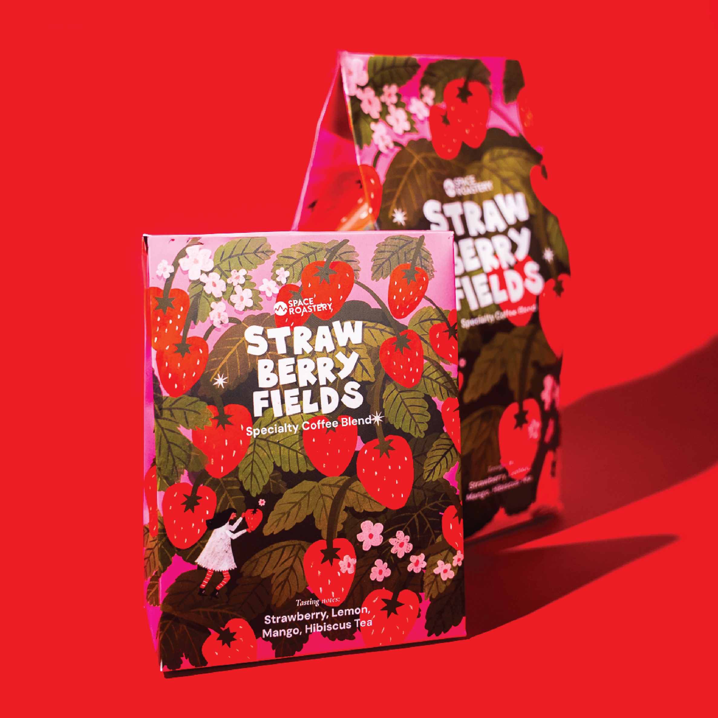 Strawberry Fields Arabica Blend from Space Coffee Roastery