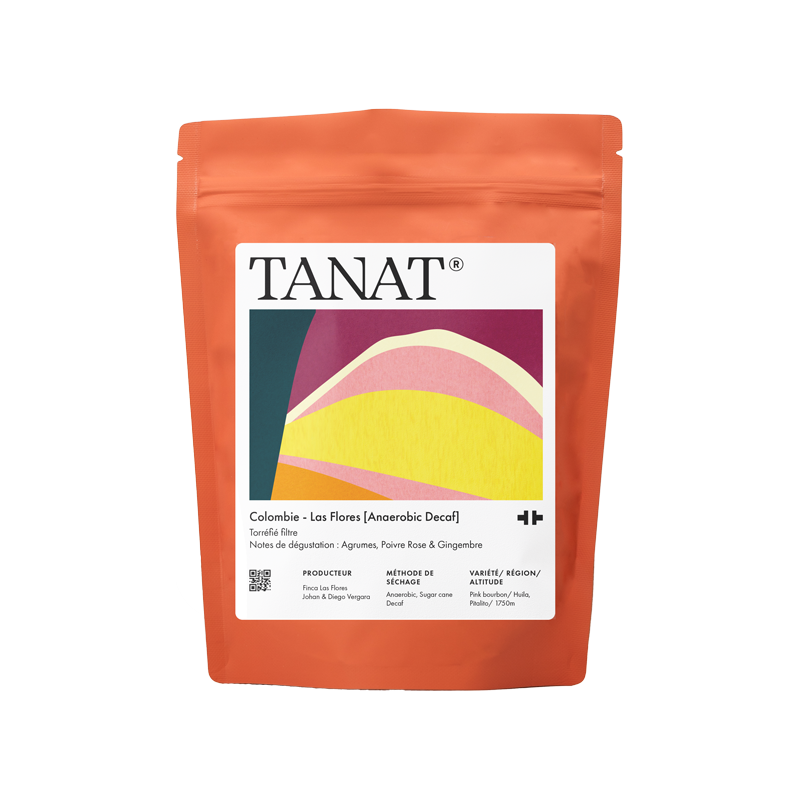 Colombia - Las Flores [Anaerobic Decaf] from Tanat Coffee