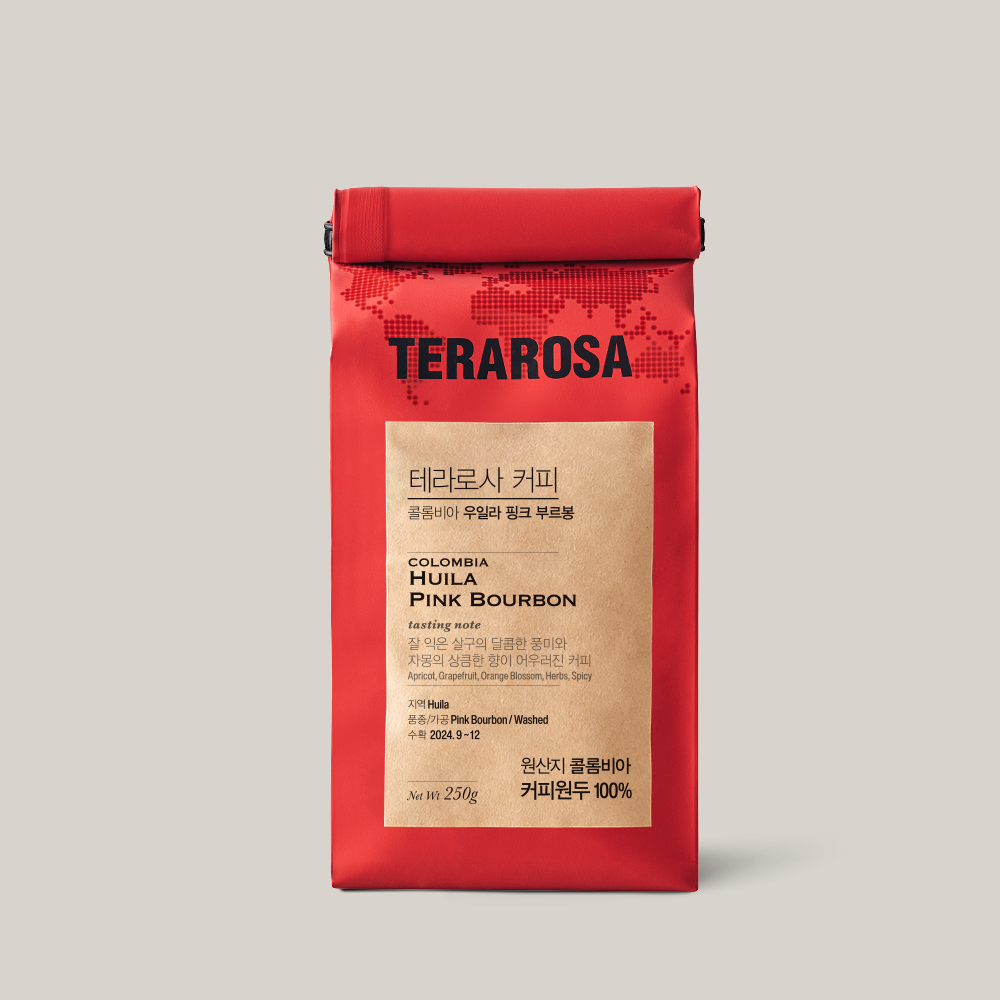 Colombia Huila Pink Bourbon from TERAROSA