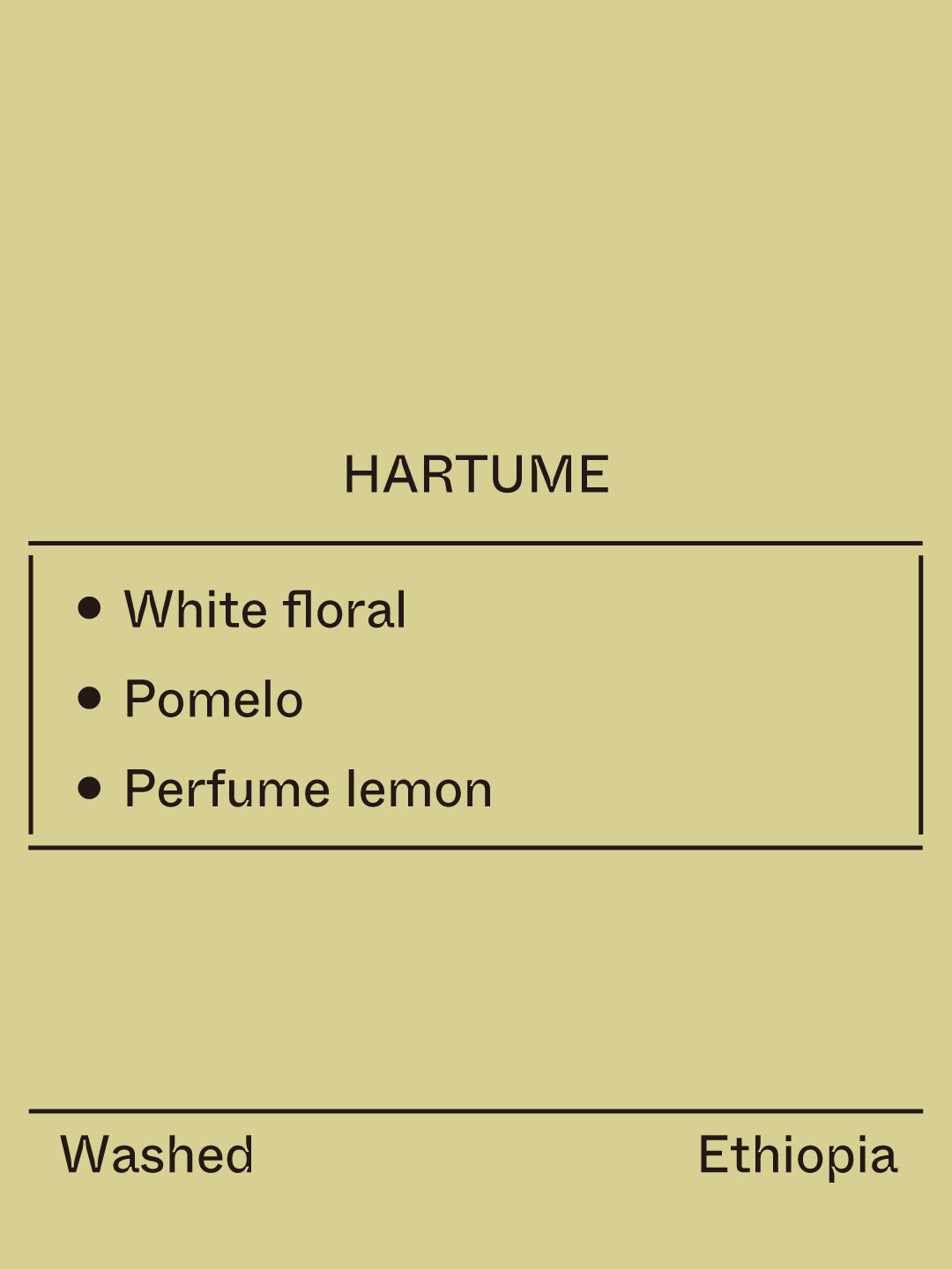 Hartume, Heirloom from Terraform Coffee