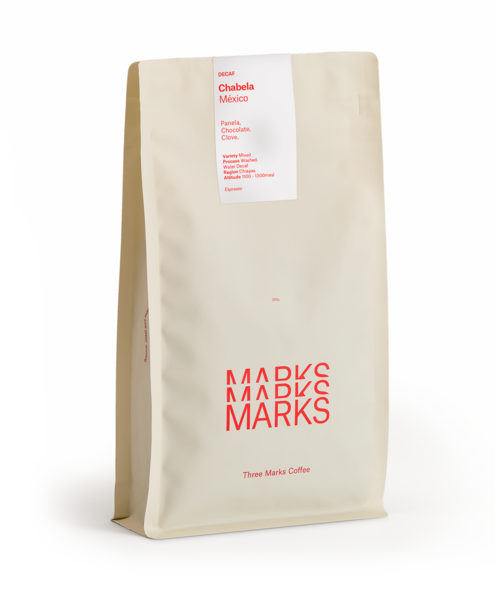 Mexico – Chabela, Decaf from Three Marks Coffee