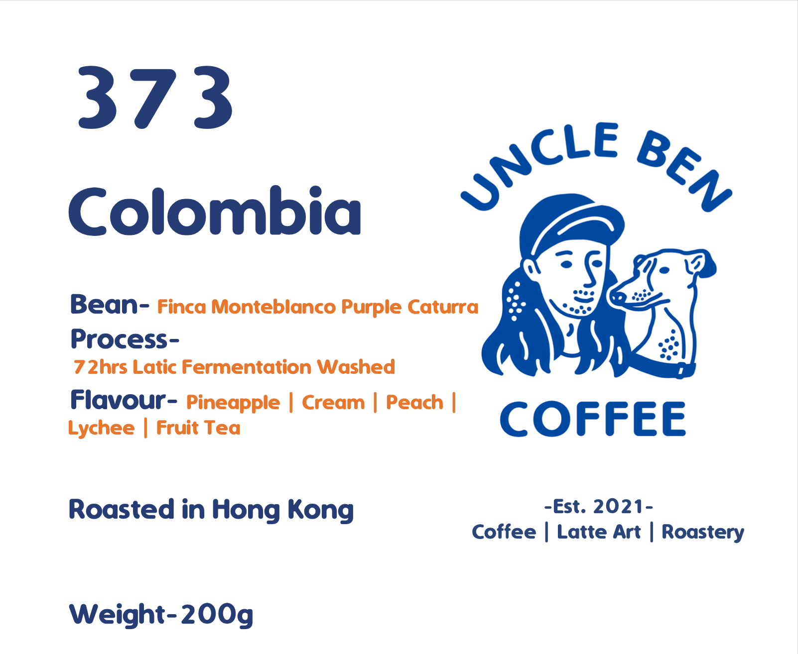 373 Colombia from Uncle Ben's Coffee